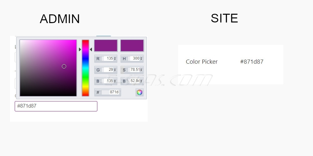 Поле SEBLOD типа «Color Picker» (№21) Поле SEBLOD типа «Color Picker» (№21)