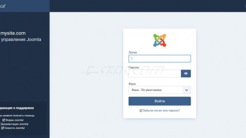 05A-Вход в Панель управления сайтом на Joomla 4 (administrator)